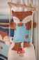 Preview: David Fussenegger Körnerkissen 'Fuchs' 16 x 29 cm Terracotta