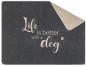Preview: David Fussenegger Hundedecke 'life is better' 100 x 140 cm