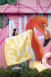 Preview: David Fussenegger Wohndecke Silvretta 'FUN SUN' 140 x 200 cm Gelb