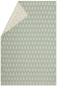 Preview: David Fussenegger Wohndecke Plaid Carla 'Tannen' 135 x 200 cm Glasgrün