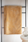 Preview: David Fussenegger Kurzflor- Wohndecke Savona 'Struktur' 150 x 200 cm Gold- Gelb