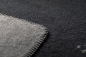 Preview: David Fussenegger Kurzflor- Wohndecke Savona 'Kopf aus' 150 x 200 cm Graphit - Grau