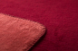 Preview: David Fussenegger Kurzflor- Wohndecke Savona 'Herz' 150 x 200 cm Rot