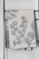 Preview: David Fussenegger Kurzflor- Wohndecke Savona 'Tannenzweige' 150 x 200 cm Rohweiß