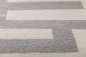 Preview: David Fussenegger Wohndecke Luca 'Labyrinth' 140 x 200 cm Grau