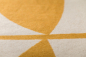 Preview: David Fussenegger Wohndecke Luca 'Pflanze' 140 x 200 cm Gold- Gelb