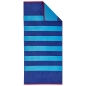 Preview: Dyckhoff Strandtuch Liegetuch 'Aquarius' 80 x 180 cm Blau