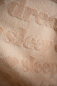 Preview: David Fussenegger Babydecke Riga Kids 'eat, sleep...' 70 x 90 cm Noisette - Braun