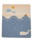 Preview: David Fussenegger Babydecke Juwel 'Wal' 70 x 90 cm