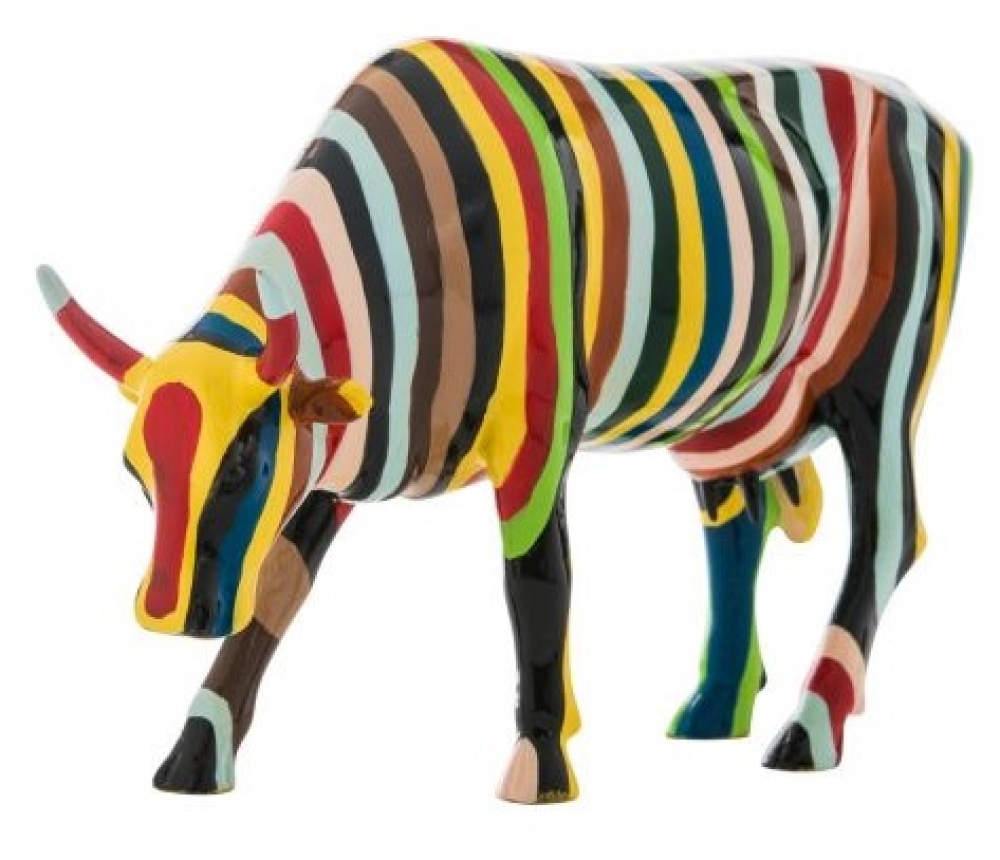 Striped - Cowparade Kuh Large