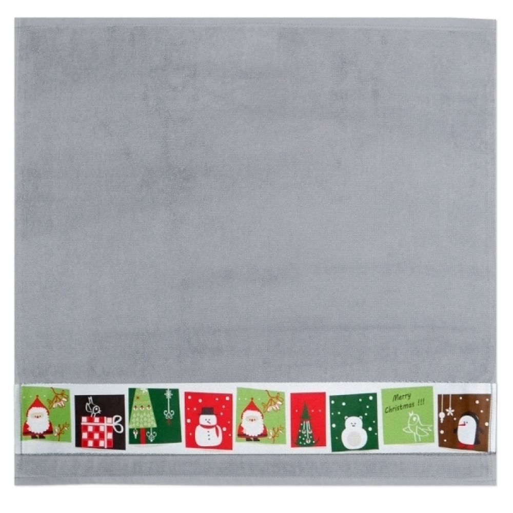 framsohn Geschirrtuch Frottier 'Xmas Motive' 50 x 50 cm
