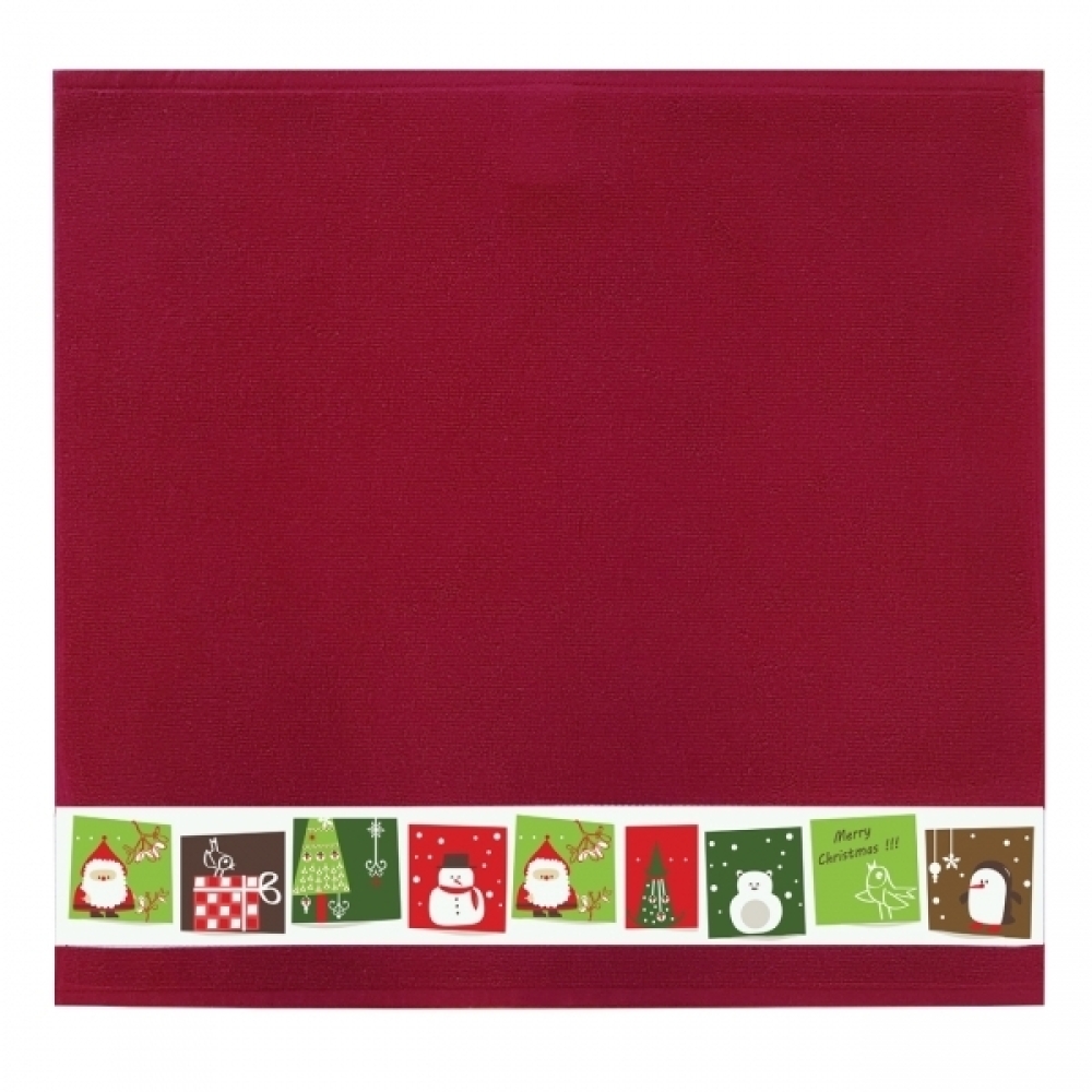 framsohn Geschirrtuch Frottier 'Xmas Motive' 50 x 50 cm