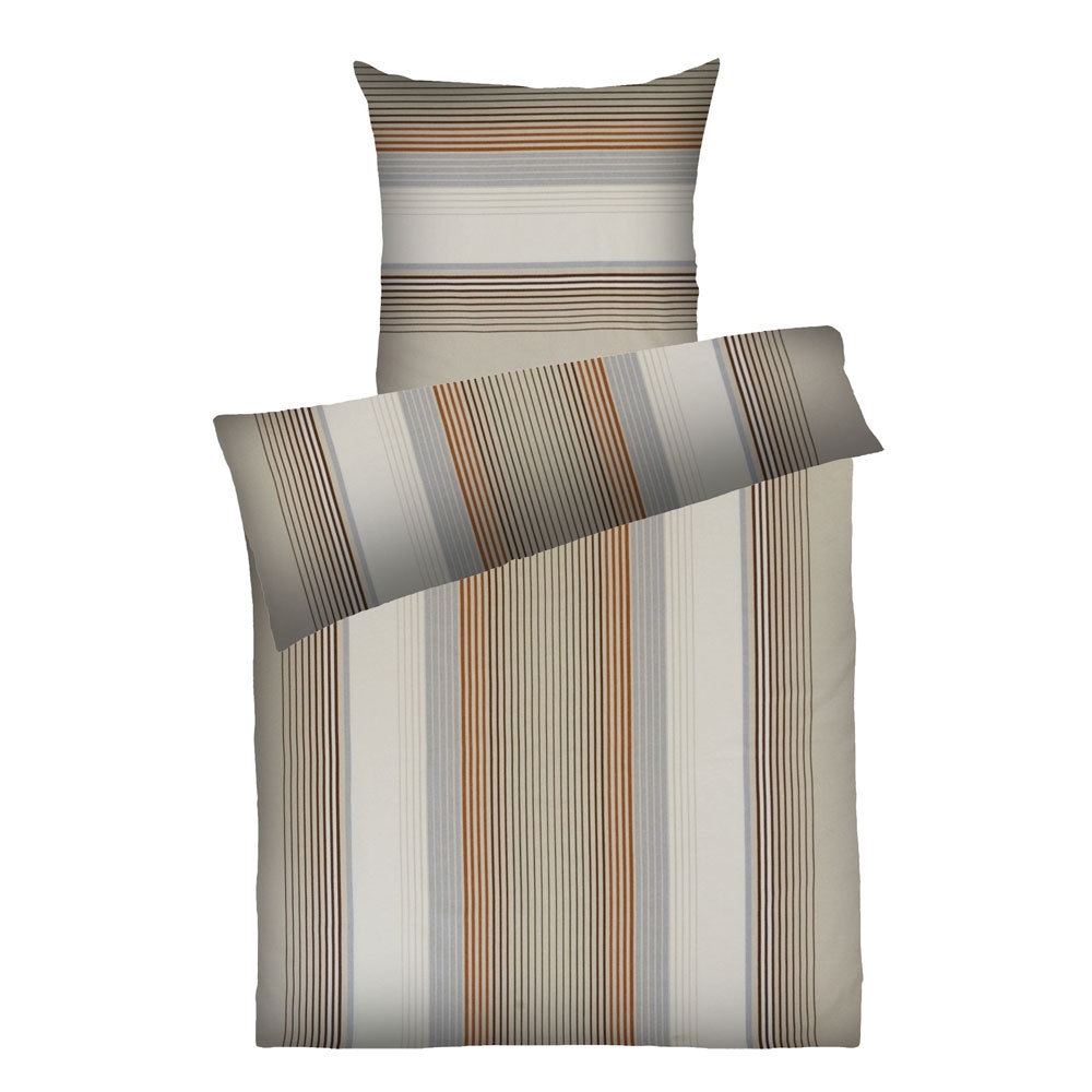 Dyckhoff Weichfrottier Bettwäsche 'Kira' Beige