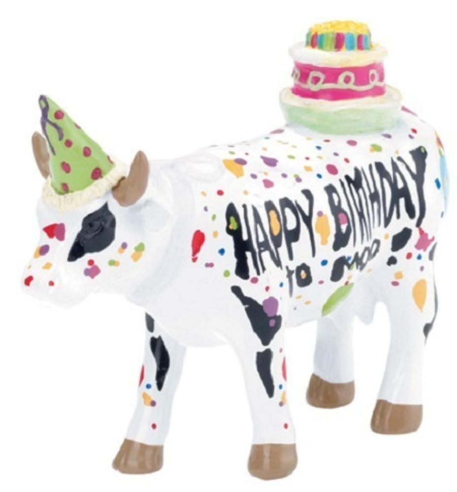 Happy Birthday to Moo - Cowparade Kuh Small