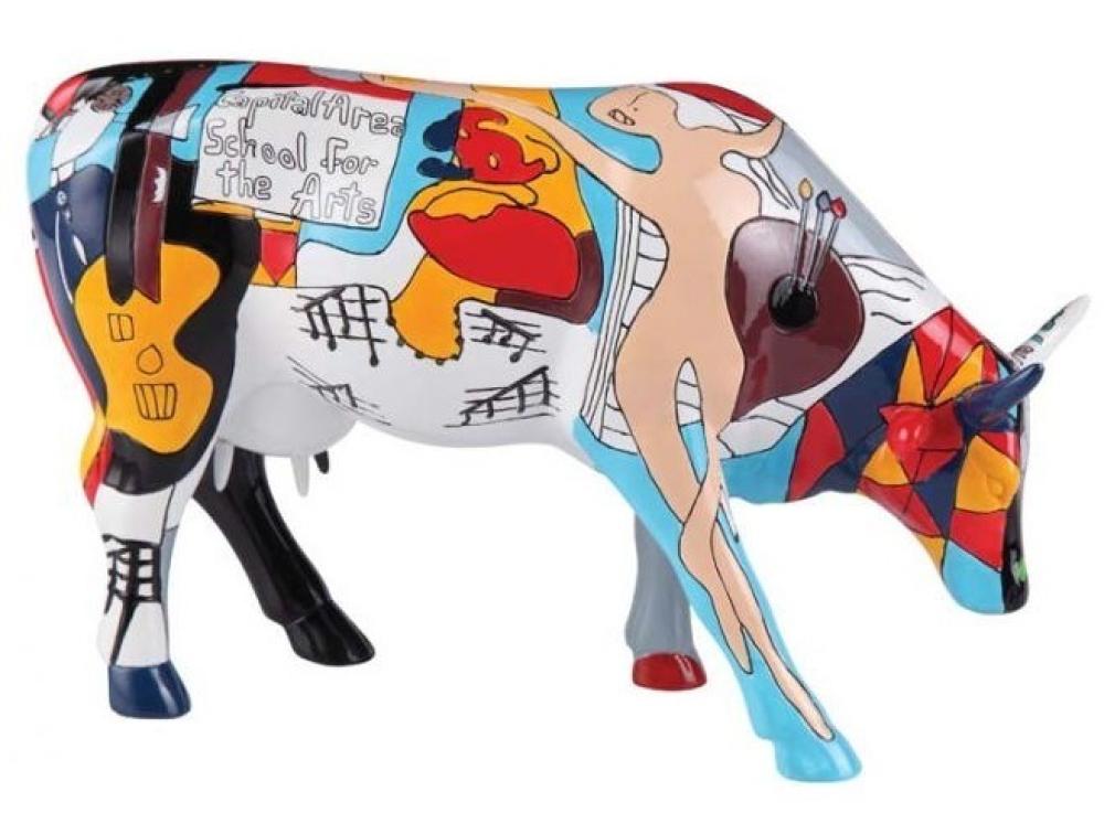 Picowso's School for the Arts - Cowparade Kuh Large