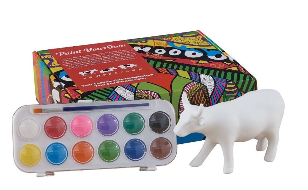 Paint your Own Cow - Cowparade Kuh Medium