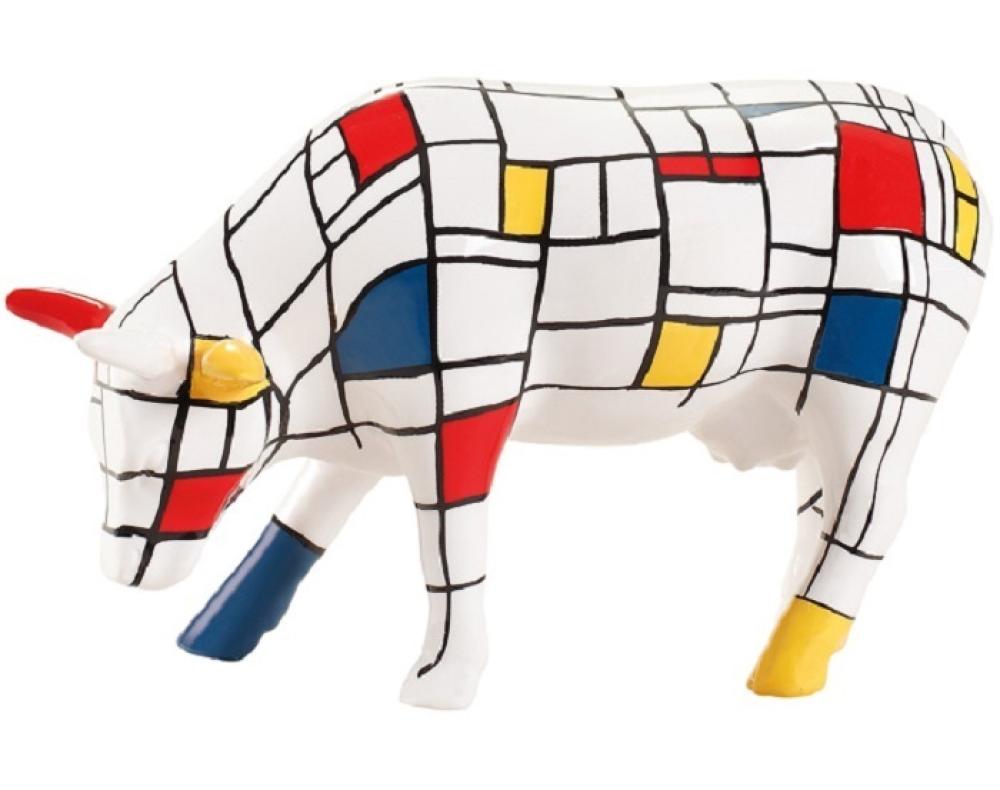 Moondrian - Cowparade Kuh Medium