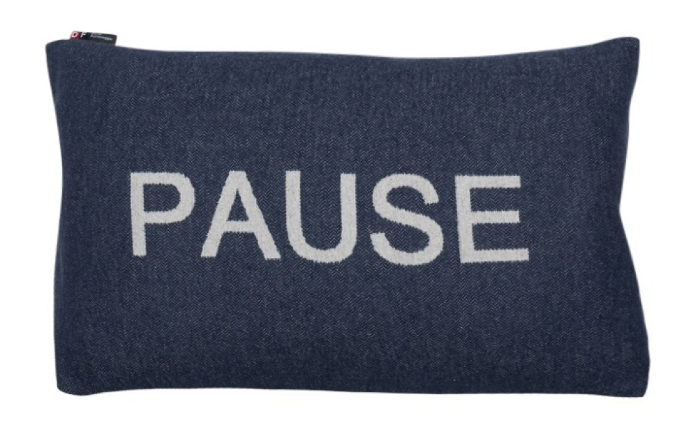 David Fussenegger Kissenhülle Nova 'Pause' 40 x 60 cm