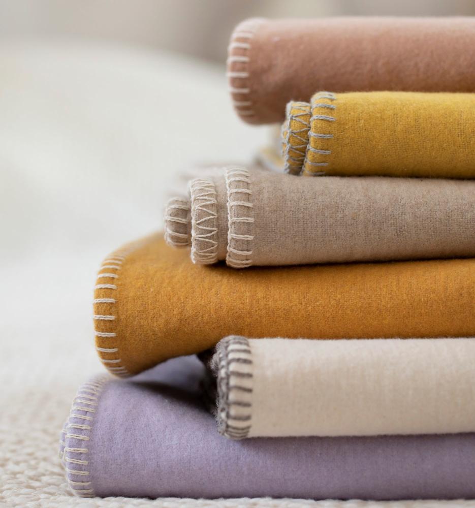 David Fussenegger Wohndecke Sylt 'Uni' 140 x 200 cm