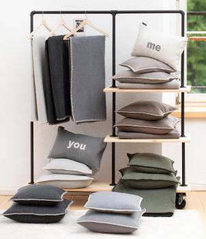 David Fussenegger Wohndecke Sylt 'Uni' 140 x 200 cm