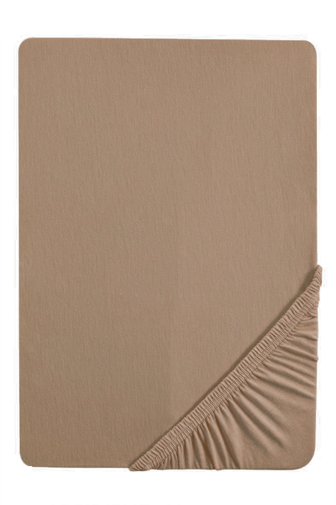 Biberna Jersey- Elastic- Spannbetttuch - Mehrere Farben