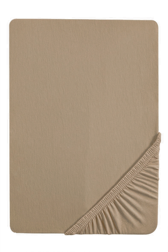 Biberna Jersey- Elastic- Spannbetttuch - Mehrere Farben