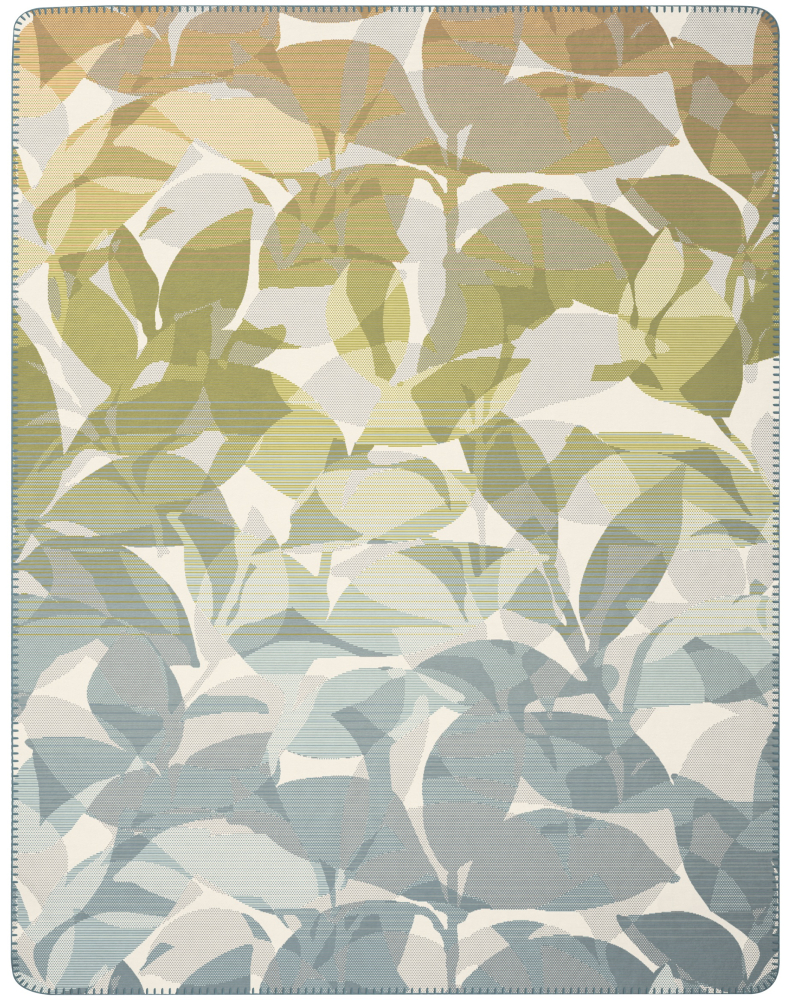 Biederlack Wohn- und Kuscheldecke 'Horizon Flora' 150 x 200 cm Bunt