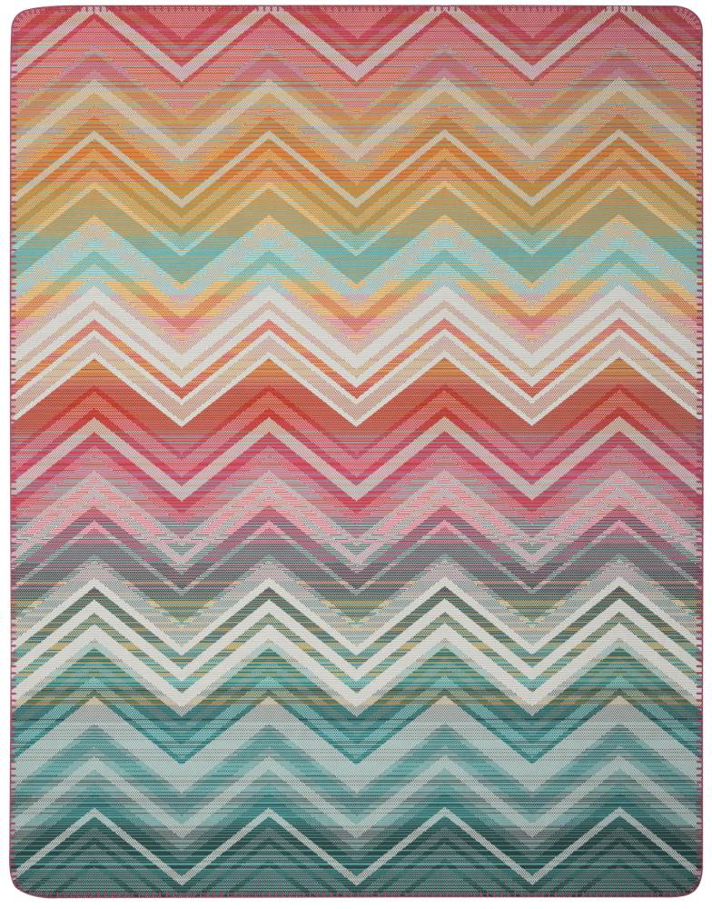 Biederlack Wohn- und Kuscheldecke 'Riviera Mirage' 150 x 200 cm Bunt