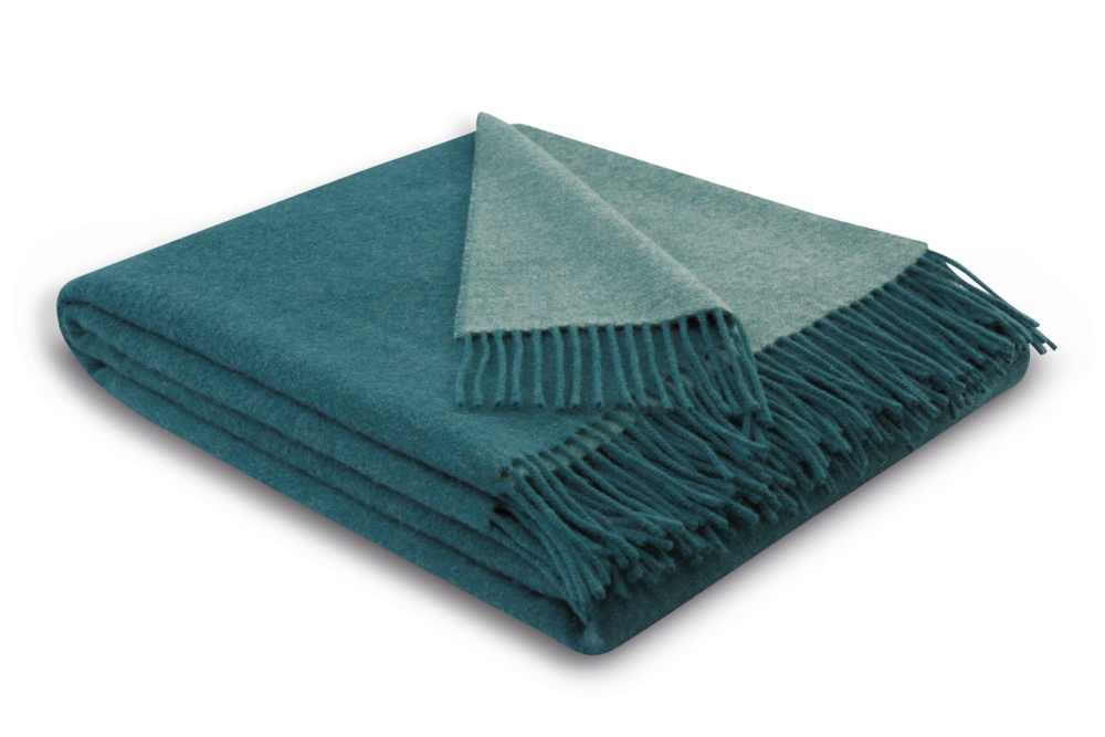 Biederlack Kaschmirplaid Uni 150 x 200 cm - Mehrere Farben