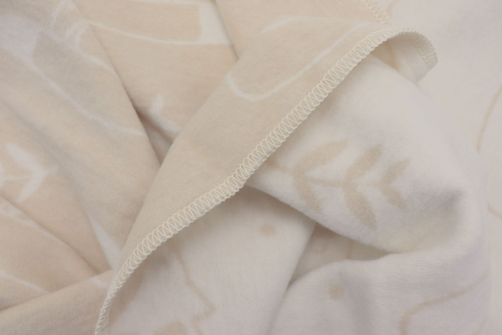 Biederlack Babydecke 'Little Foxes' 75 x 100 cm Beige