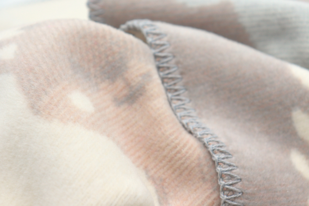 Biederlack Babydecke 'Foxy & Friends' 75 x 100 cm Beige