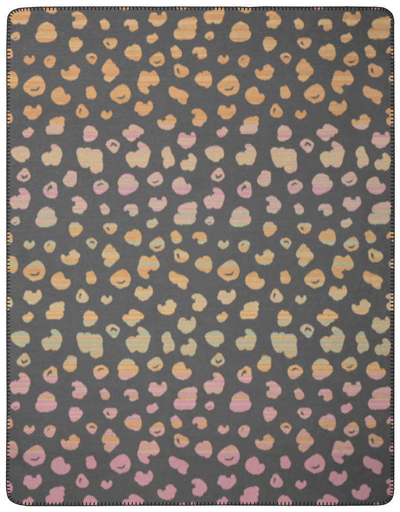 Biederlack Kinderdecke 'Wild Leo' 150 x 200 cm Bunt