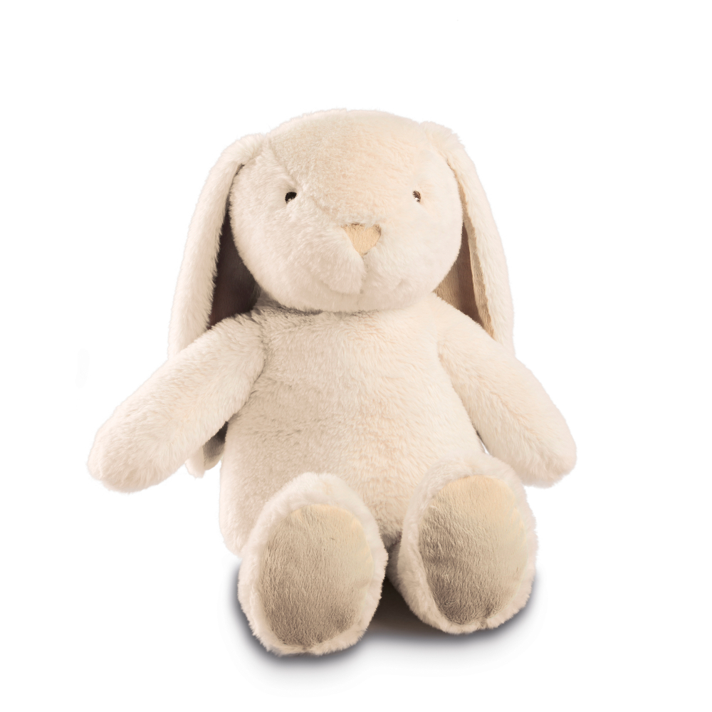 Biederlack Kuschelset Dream Team Hase 'Nelly' 75 x 100 cm Beige