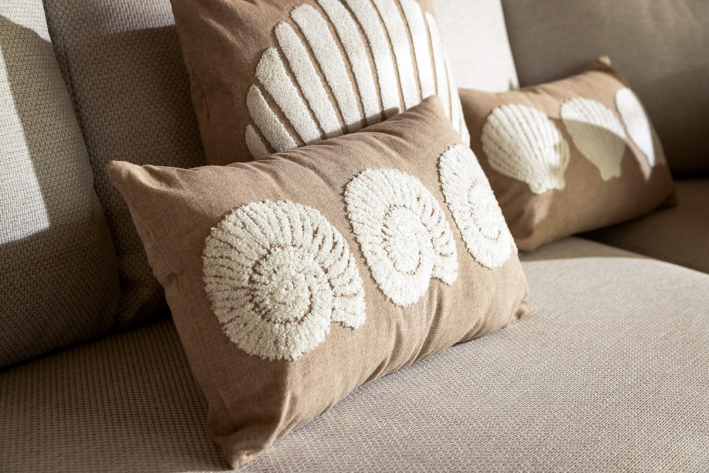 Dutch Decor Kissenhülle 'Merlijn' 45 x 45 cm Irish Cream - Beige