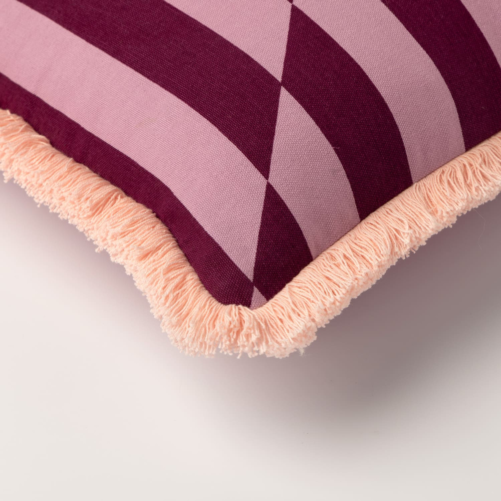 Preview: Dutch Decor Kissenhülle 'Chéri' 45 x 45 cm Rosebud - Rosa