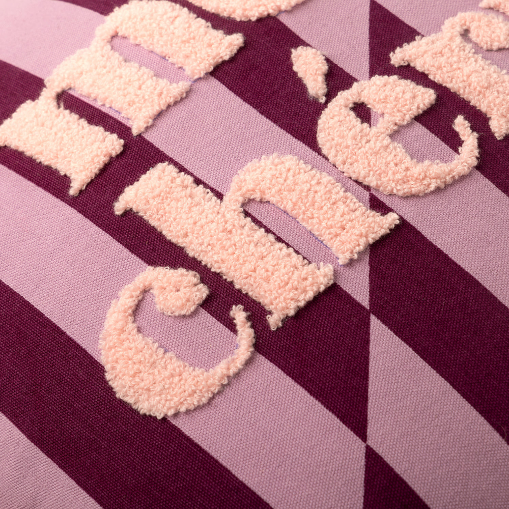 Dutch Decor Kissenhülle 'Chéri' 45 x 45 cm Rosebud - Rosa