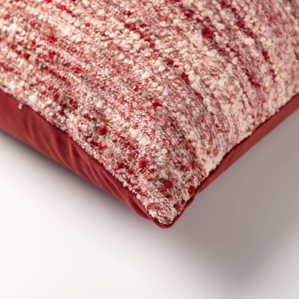 Preview: Dutch Decor Kissenhülle 'Christan' 45 x 45 cm Emboldened - Rot