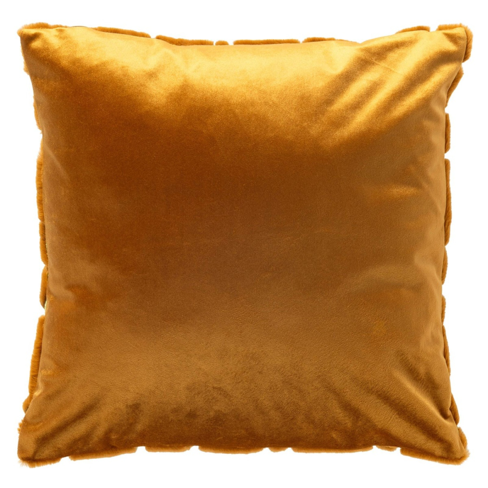 Preview: Dutch Decor Kissenhülle 'Domani' 45 x 45 cm Buckthorn Brown - Braun