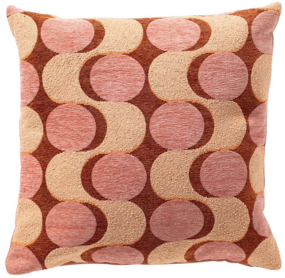 Dutch Decor Kissenhülle 'Marlijn' 45 x 45 cm Muted Clay - Orange