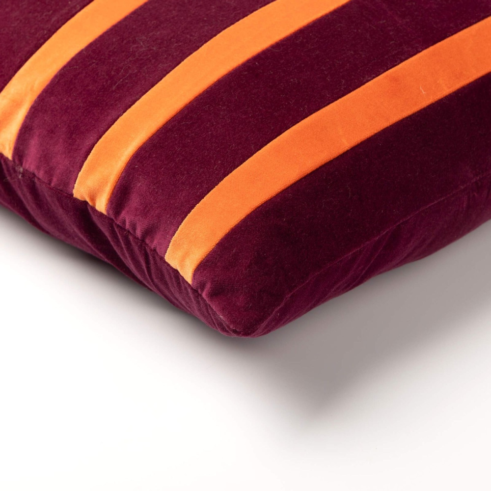 Preview: Dutch Decor Kissenhülle 'Vasco' 45 x 45 cm Purple Potion - Lila