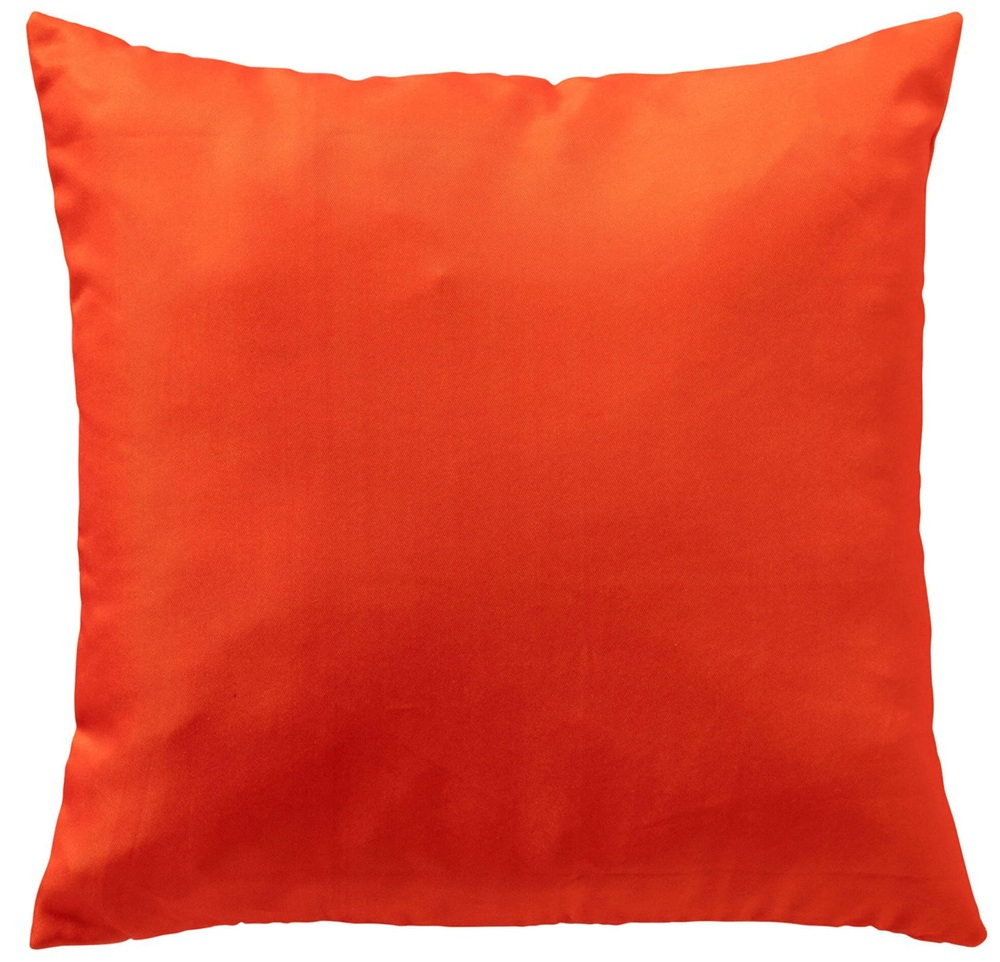 Preview: Textino Kissenhülle 'Appollo' 45 x 45 cm Cherry Tomato - Rot, Orange