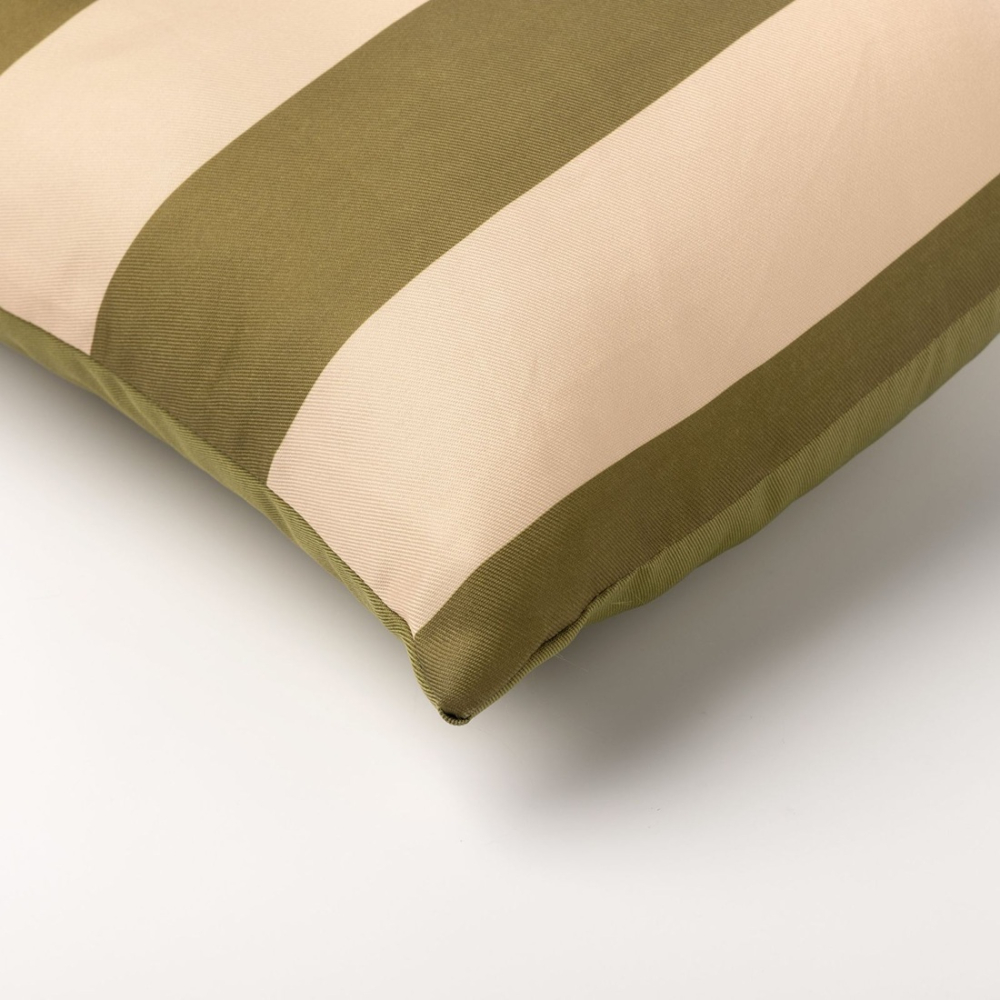 Preview: Textino Kissenhülle 'Appollo' 45 x 45 cm Olive Branch - Grün, Beige