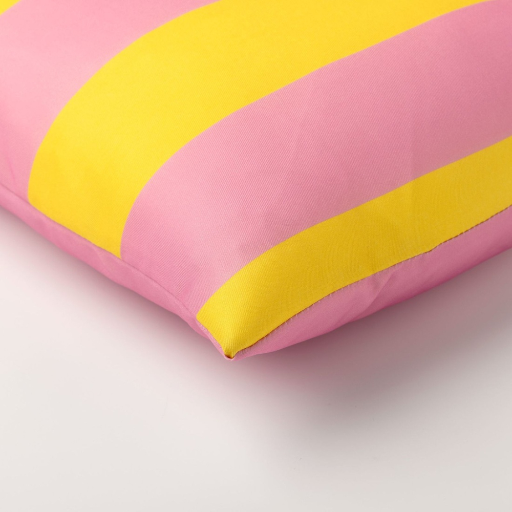 Preview: Textino Kissenhülle 'Appollo' 45 x 45 cm Quince - Gelb, Rosa