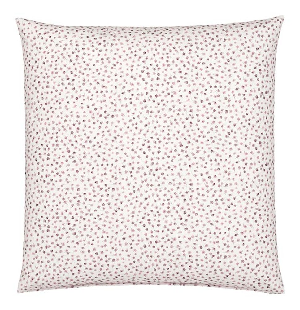 elegante Soft- Flanell Bettwäsche 'Preppy' 135 x 200 cm Beere - Rosa