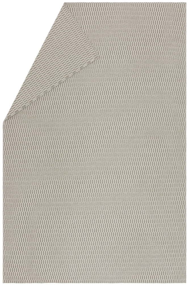 David Fussenegger Wohndecke Plaid Carla 'Grid' 135 x 200 cm Hellgrau