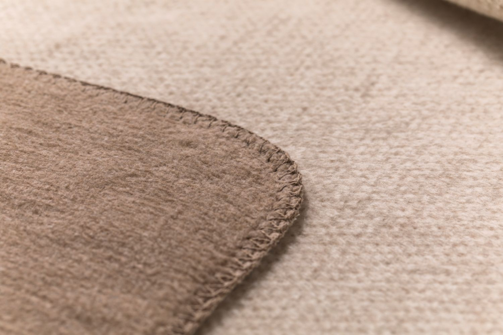 Preview: David Fussenegger Kurzflor- Wohndecke Savona '#Weekend' 150 x 200 cm Chinchilla- Beige