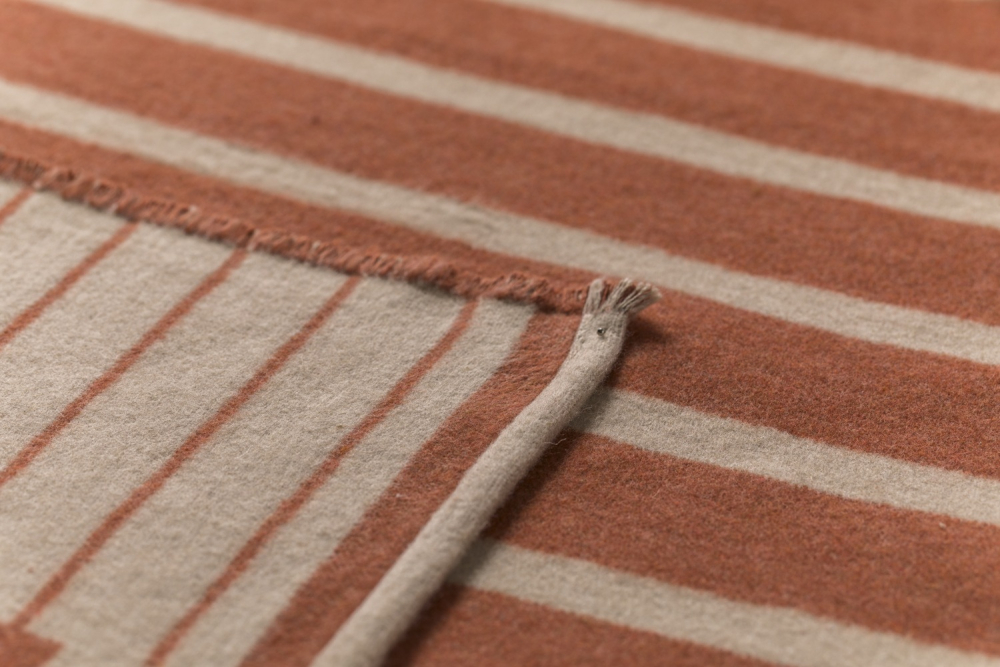 David Fussenegger Wohndecke Luca 'Piano' 140 x 200 cm Kupfer