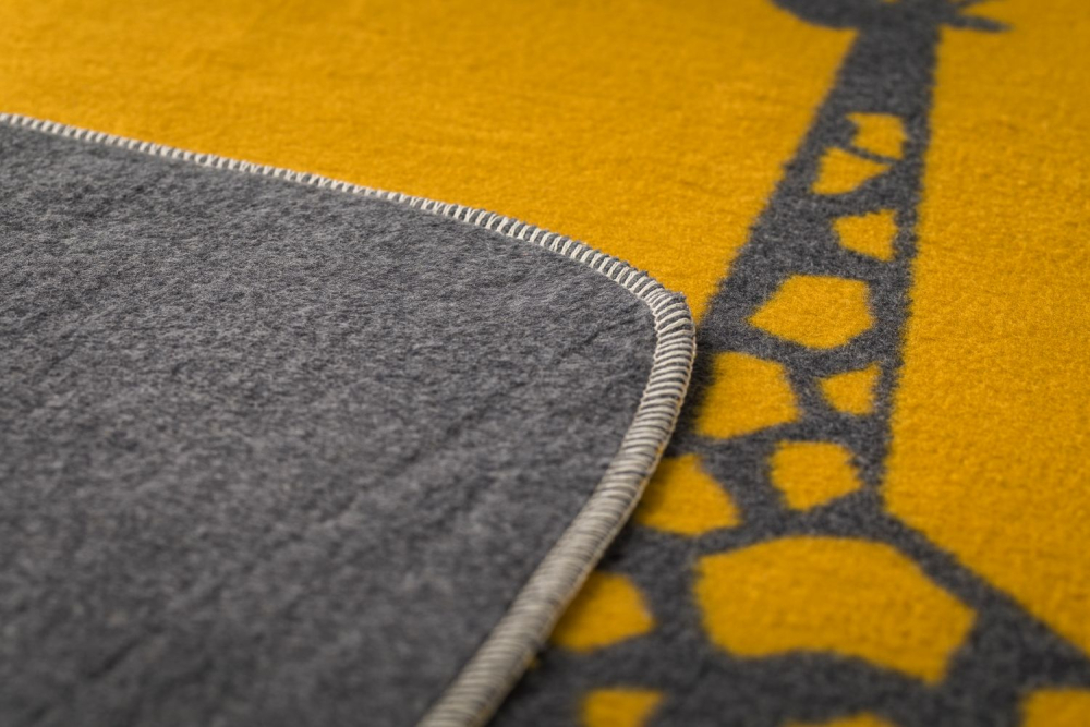 Preview: David Fussenegger Babydecke Maja 'Giraffe' 75 x 100 cm Anthrazit