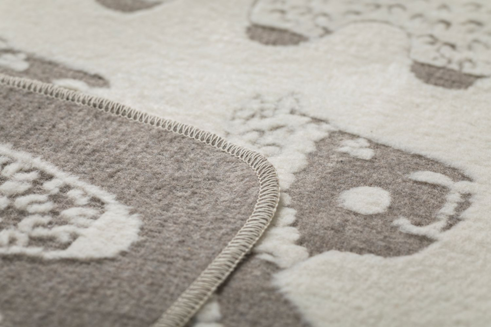 Preview: David Fussenegger Babydecke Plaid Carla 'Alpaka' 70 x 90 cm Rauch- Beige