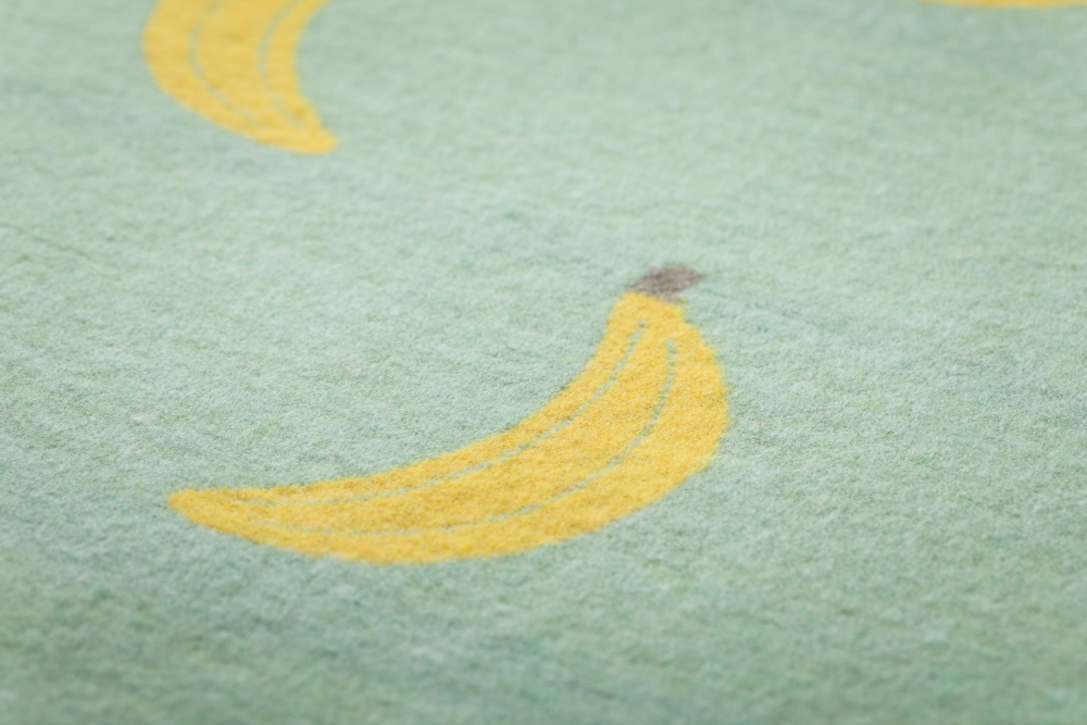 Preview: David Fussenegger Babydecke Juwel 'Banana Breeze' 70 x 90 cm Hellgrün